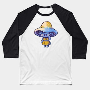 Fungus Friend - Elegant Blue Webcap Baseball T-Shirt